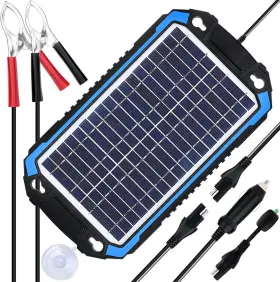 Bc-6w Suner Power 12v Solar Car Battery Charger And Maintainer 6w Waterproof