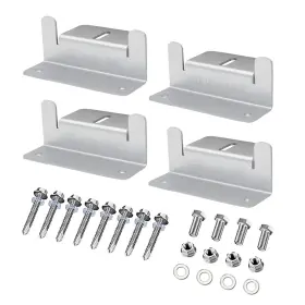 Sunmak 196852309689 4 Units Per Set Solar Panel Mounting Z Brackets Bracket
