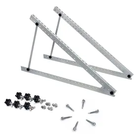 Sunmak 196852850693 41inch Adjustable Solar Panel Mount Brackets 0-90 Pa