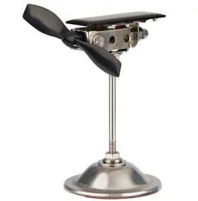 Wj154 Sunnytech Solar Power Windmill Black Propeller Creative Car Rotating Wi