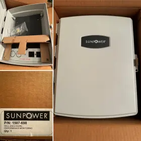 1507-698 Sunpower Performance Monitoring Wall Enclosure W Original Box New Ob
