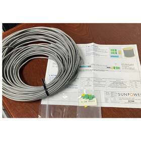Sunpower 9aa2a59e-c1d5-4 New Ess 2 Conductor Multi Io 100ft Extension 18 Awg Cable Kit 537596