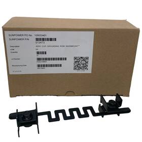 Sunpower D8cbe648-5435-4 New Invisimount 513473 Solar Panel Grounding Assembly Clip Box Of 10