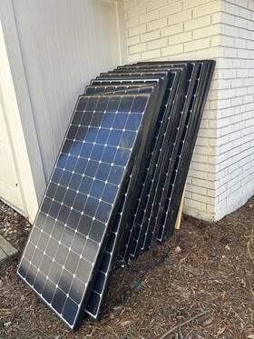 Sunpower Spr-240ne-wht-d Monocrystalline 240w Solar Panel For Home/garden