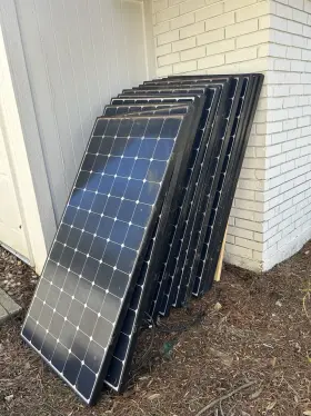 Spr-240ne-wht-d Sunpower Monocrystalline 240w Solar Panel For Home/garden
