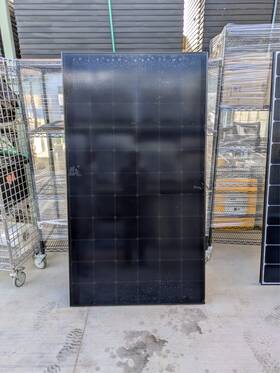 Sunpower Spr-a390-g-ac 390w Solar Panel Model Spr-a390-blk-g-ac Lot Of 10 Pieces