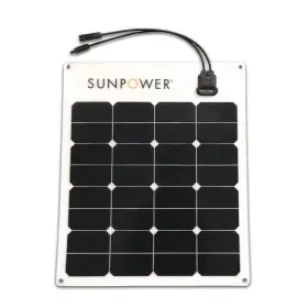 Spr-e-flex-50 Sunpower 50 Watt Flexible Monocrystalline High Efficiency Solar Panel