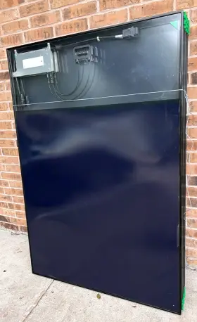 Yjb-16 Sunpower 340w Solar Panel With Integrated Micro Inverter And Junction Box