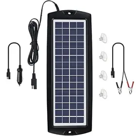 Sunway Solar 611550648699 Car Battery Trickle Charger And Maintainer 12v Panel Power K