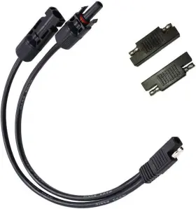 Mc4tosae Sunway Solar Panel Connectors 10awg Compatible With Mc-4 Connecter To Sae Adapter Pv Ex
