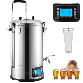 Svopes 198950002769 Electric Brewing System 9.2 Gal. /35 L Home Beer Brewer With Pump