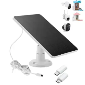 Svzadipe 625418325838 Solar Panel Charger 6w Charging 360 Adjustable Mount With Micro U