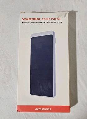 Switchbot W1001000 Solar Panel Non-stop Power Black Usb-c
