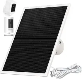 J240-08  Swlatutokf Solar Panel Charger For Ring Camera 10w Compatible With Stick