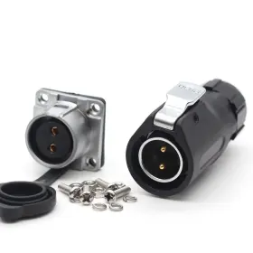 Xhp20 Szjelen 699747215053 30a Ip67 2pin Waterproof Aviation Cable Connector Plug And Socket Led L