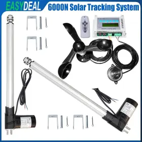 Dstbw6000n-450 Szmwkj 6000n Solar Tracking Tracker 2x18 Inch Linear Actuators Controller Wind Speed Sensor