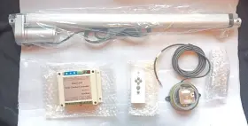 Nst-300 Szmwkj Single Axis Solar Tracker Kit Linear Actuator And Sun Tracking Controller Chicken