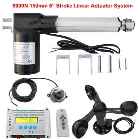 Nstbw-6000n Szmwkj Complete Kits Single Axis Solar Tracker - 6000n Linear Actuator Lcd Controller