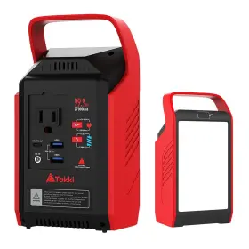 S89-max Takki 99wh Portable Power Station Solar Generator With Camping Gear Light Ac
