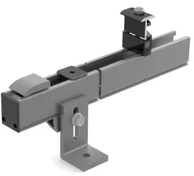 90514 Tamarack Flush Mount Rail Kit 2.3 Black 93-inch 4