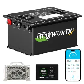 T36105bt Tcbworth 36v 105ah Lithium Golf Cart Battery Bms For Clubcar Ezgo Yamaha Icon