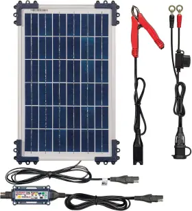 Tm-522-d1 Tecmate Optimate Solar Duo 10w Panel 6-step 12v / 12.8v 0.83