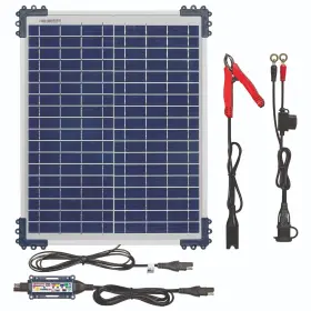 Tm522-d2 Tecmate Optimate Solar Duo 20w 12v/12.8v 1.67a Battery Charger For Cars And Bikes