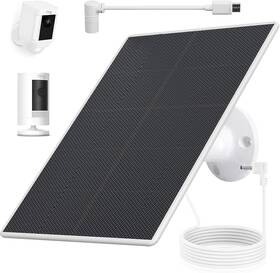 Teczckc 445056512511 Solar Panel For Ring Camera 4w Charger Compatible With Spotlight Plus/pro