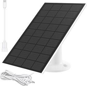 Teczckc 717331755522 Solar Panel Charger For Eufycam 2 2c Solocam Usb C Waterproof 1 Pack