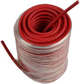 Temco Industrial Sw0018 10 Awg Solar Pv Wire 100 Ft Red Bare Copper Made In Usa