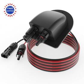Terrasitze Ts-spa012 Waterproof Solar Cable Gland Entry Housing Junction Box Fit