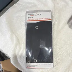 56875 Thunderbolt Magnum Foldable Solar Panel Charger Usb Output Nylon