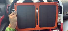 Thunderbolt Magnum Solar 37274-2218 9w Foldable 5v Dc Monocrystalline Panel Black/orange