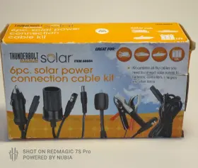 68684 Thunderbolt Magnum Solar Inch - 6 Pc Power Connection Cable Kit- Mpn