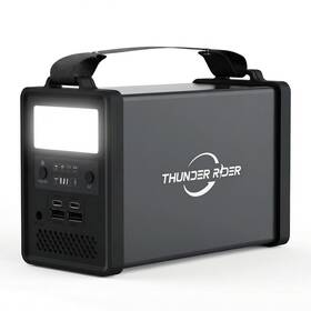 Thunderrider 741654714188 Portable Power Station 300w 299wh Solar Generator With 4.38lbs Ultralight De