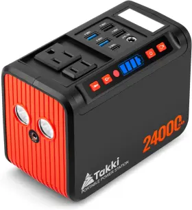 Tigerily 445006730729 Portable Power Station 88wh 24000mah Solar Generator Bank 110v Ac Dc Usb