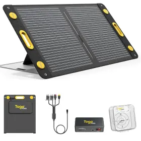 Pl2100d Togo Power 100w Bifacial Portable Solar Panel Bend Resistant Foldable 100wa