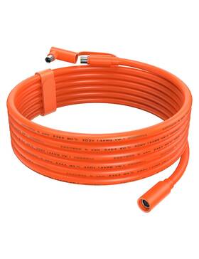 Tonton Dc8.0-3m 14awg 8mm Extension Cable For Solar Generators 10ft 3m