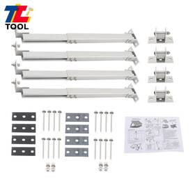 Tool Library Tl7466016 2 Set Solar Panel Tilt Mount Brackets Durable Aluminum Stand For Rv Boat Camper