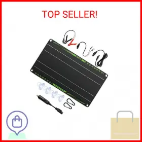 Topsolar 705353155253 10 Watt 12 Volt Solar Trickle Charger 10w 12v Panel Car Battery C