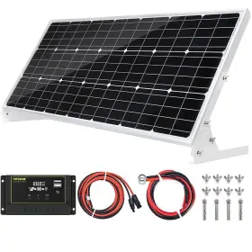 100w Topsolar 765498414615 12v Solar Panel Kit Battery Charger 100 Watt 12 Volt Off Grid System For