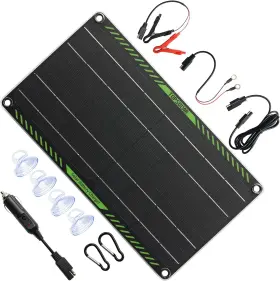 T05sc10-1 Topsolar 10 Watt 12 Volt Solar Trickle Charger 10w 12v Panel Car Battery