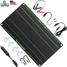 Topsolar Zl-10w-001 10 Watt 12 Volt Solar Trickle Charger 10w 12v Panel Car Battery C