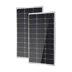 Traver Force Tsp100d-30x2-g1-us 2 Packs 100 Watt 12 Volt 9bb Monocrystalline Solar Panel