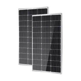 Tsp100d-30x2-g1-us Traver Force 2 Packs 100 Watt 12 Volt 9bb Monocrystalline Solar Panel