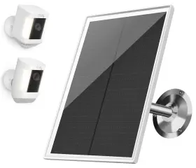 Tyw1-01 Ttricche Solar Panel For Ring Camera 6w Charger Outdoor Cam Compatible With