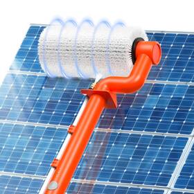 Turnrise 69c5bb75287859945f1c1d2f Electric Solar Panel Cleaning Brush 20ft Adjustable Water Fed Pole
