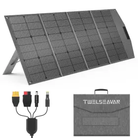 Twelseavan 692232234652 120w Portable Solar Panel For Power Station 23.5% Efficiency Etfe Foldable S