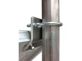 Tpsm-5-10-sp Tycon Solar Side Of Pole Mount For 5-15w Panels Accoumodates 1-2 Inch Dia Poles With