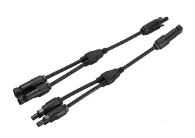 Mc002 Tynoscco Solar Y Branch Connectors Extension Cable With Female And Male Connector